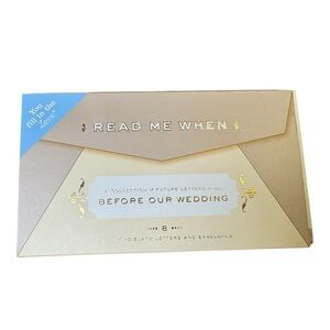 💌 Knock Knock “Read Me When” Wedding‎ Letters 💍 Before Our Big Day ✨
